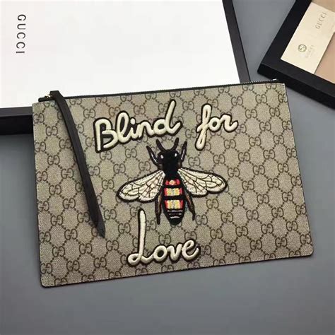 gucci blind for love bag bee